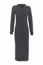 Maine Longline Cardigan in Charcoal | FINAL SALE
