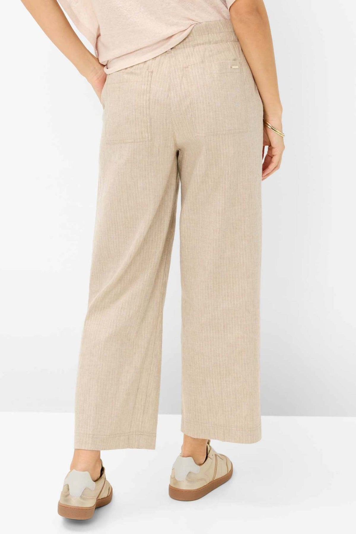 Maine S Wide Leg Pant in Light Mocha