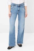 Maine Wide Leg Lean in Used Regular Blue