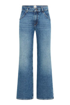 Maine Wide Leg Lean in Used Regular Blue