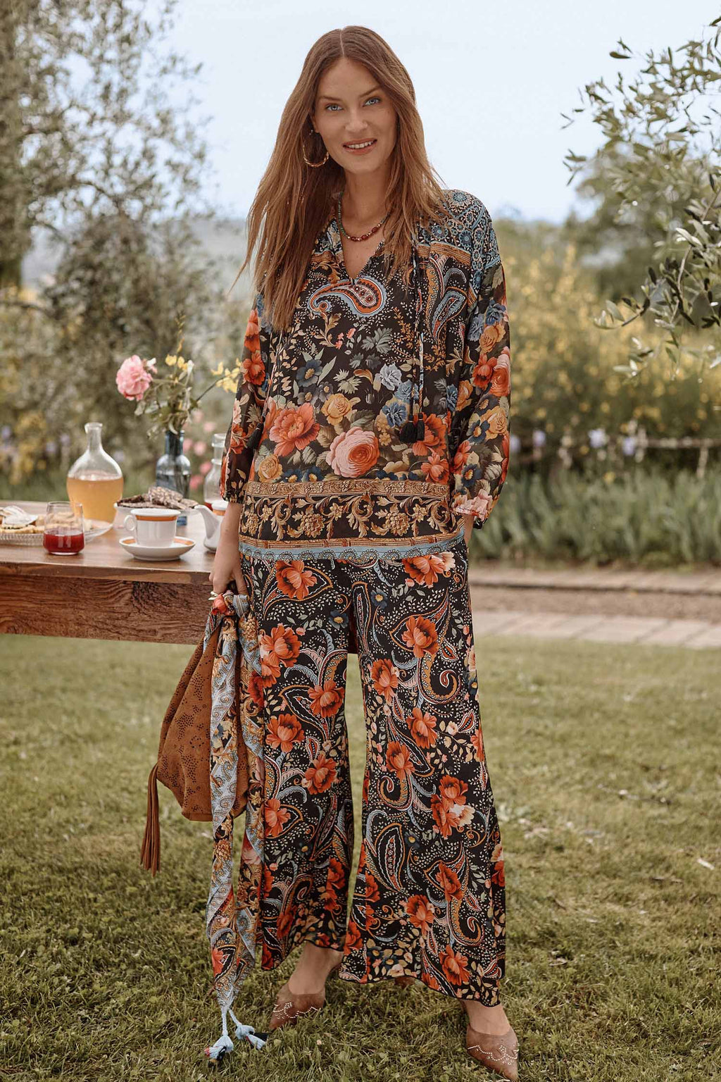 Margot Blouse in Leto