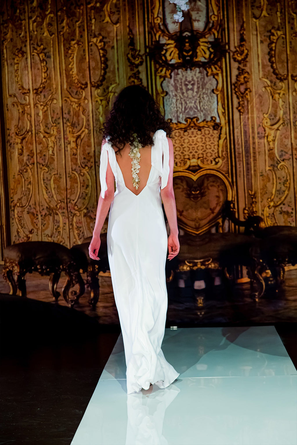 Marilyn Gown in Ivory