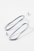 Marjorelle Sculptural Earrings in Silver