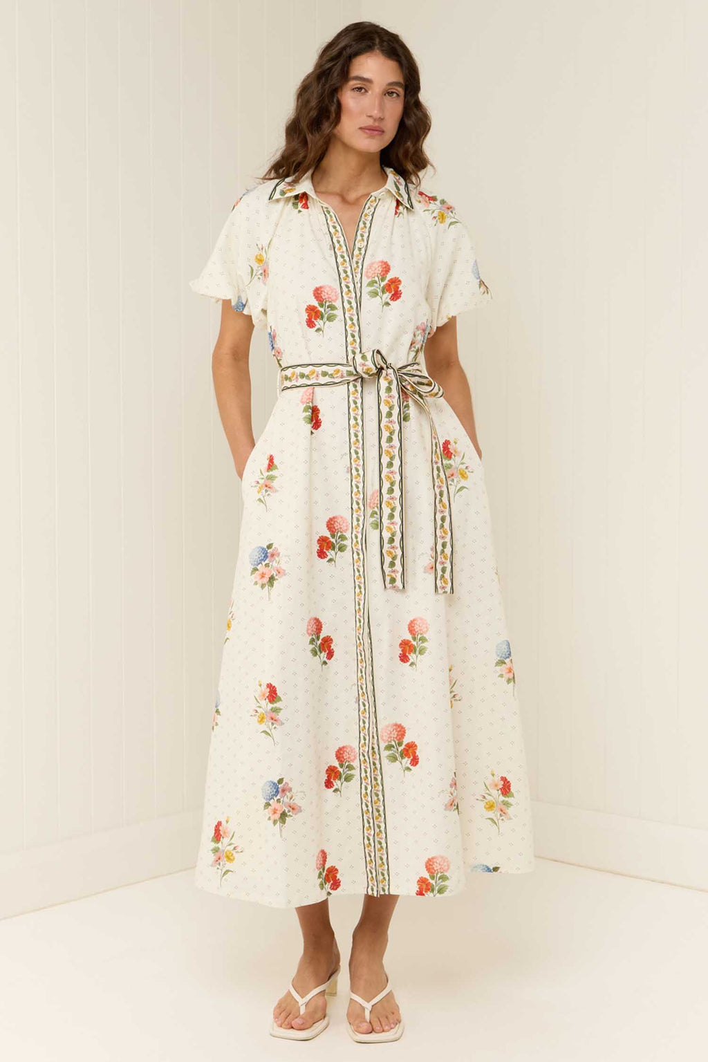 Marla Dress in Dottie Blooms