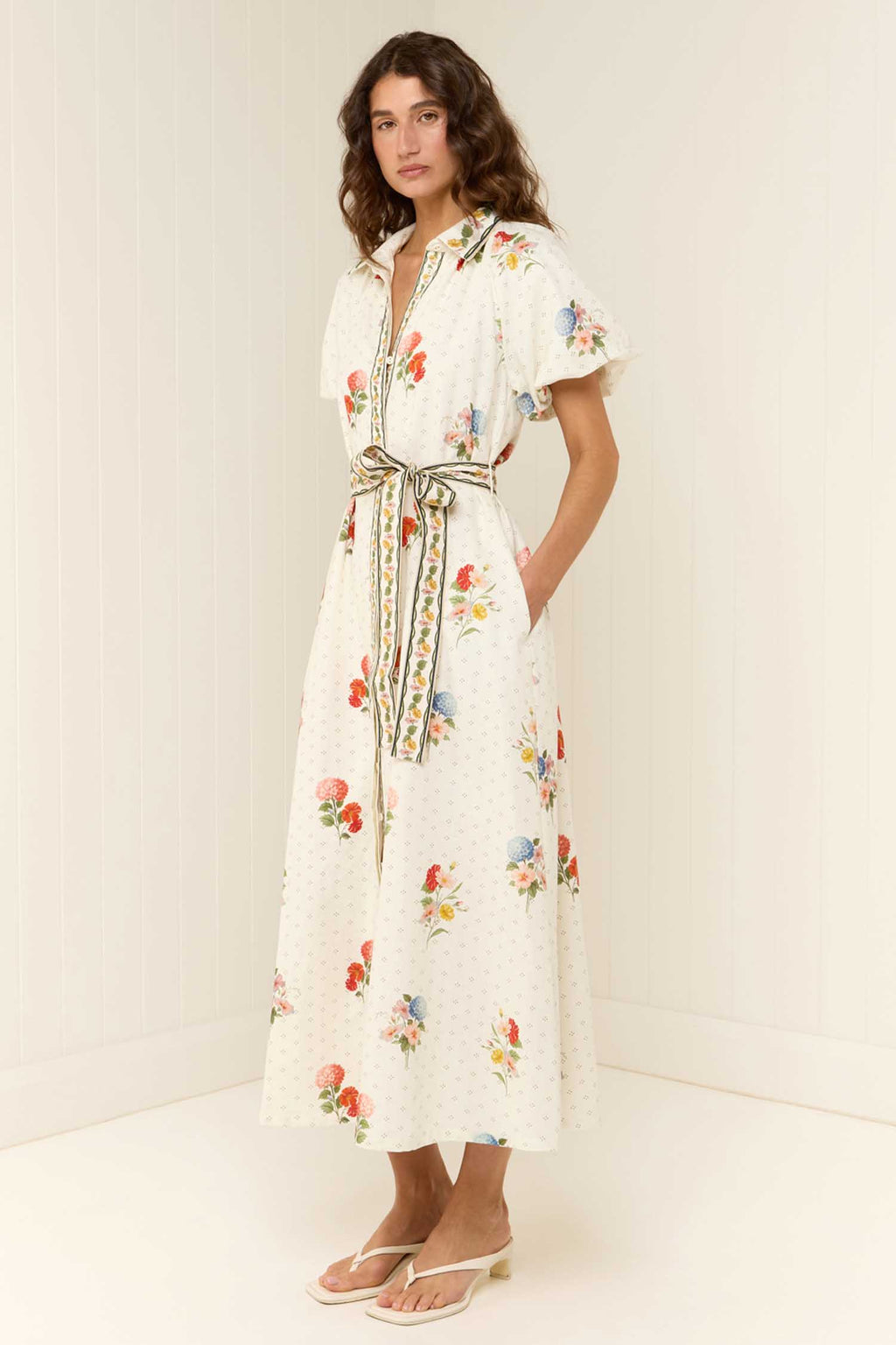 Marla Dress in Dottie Blooms