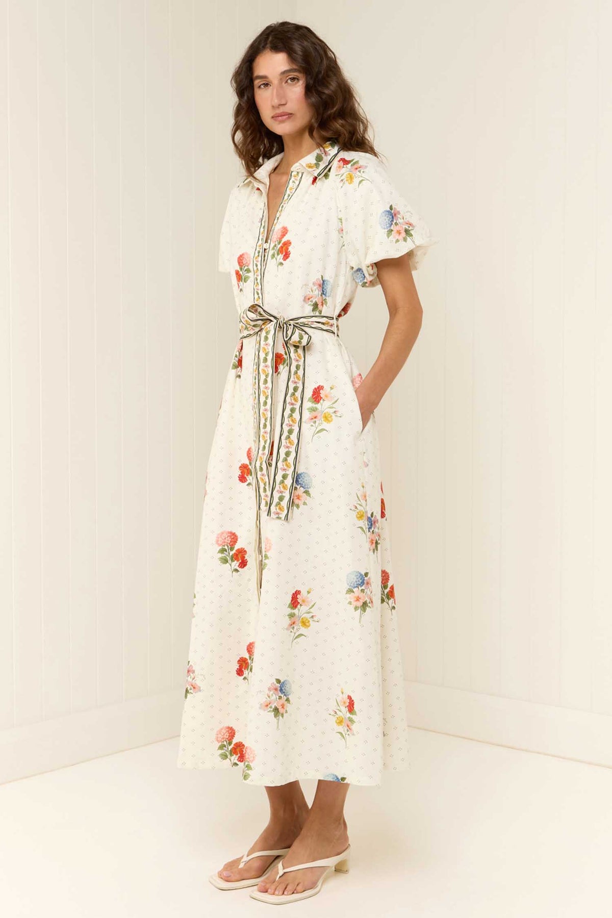 Marla Dress in Dottie Blooms