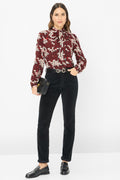 Mary Regular-Fit Pants in Black