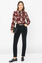 Mary Regular-Fit Pants in Black