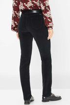 Mary Regular-Fit Pants in Black