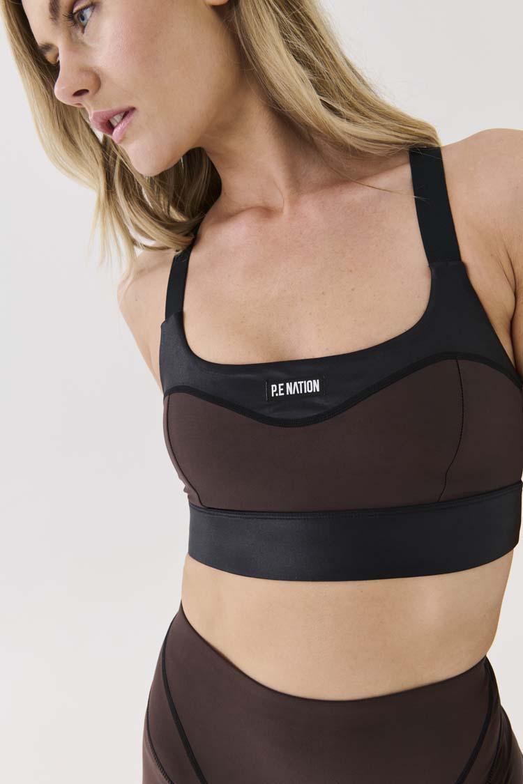 Mastery Sports Bra in Coffee Bean | FINAL SALE