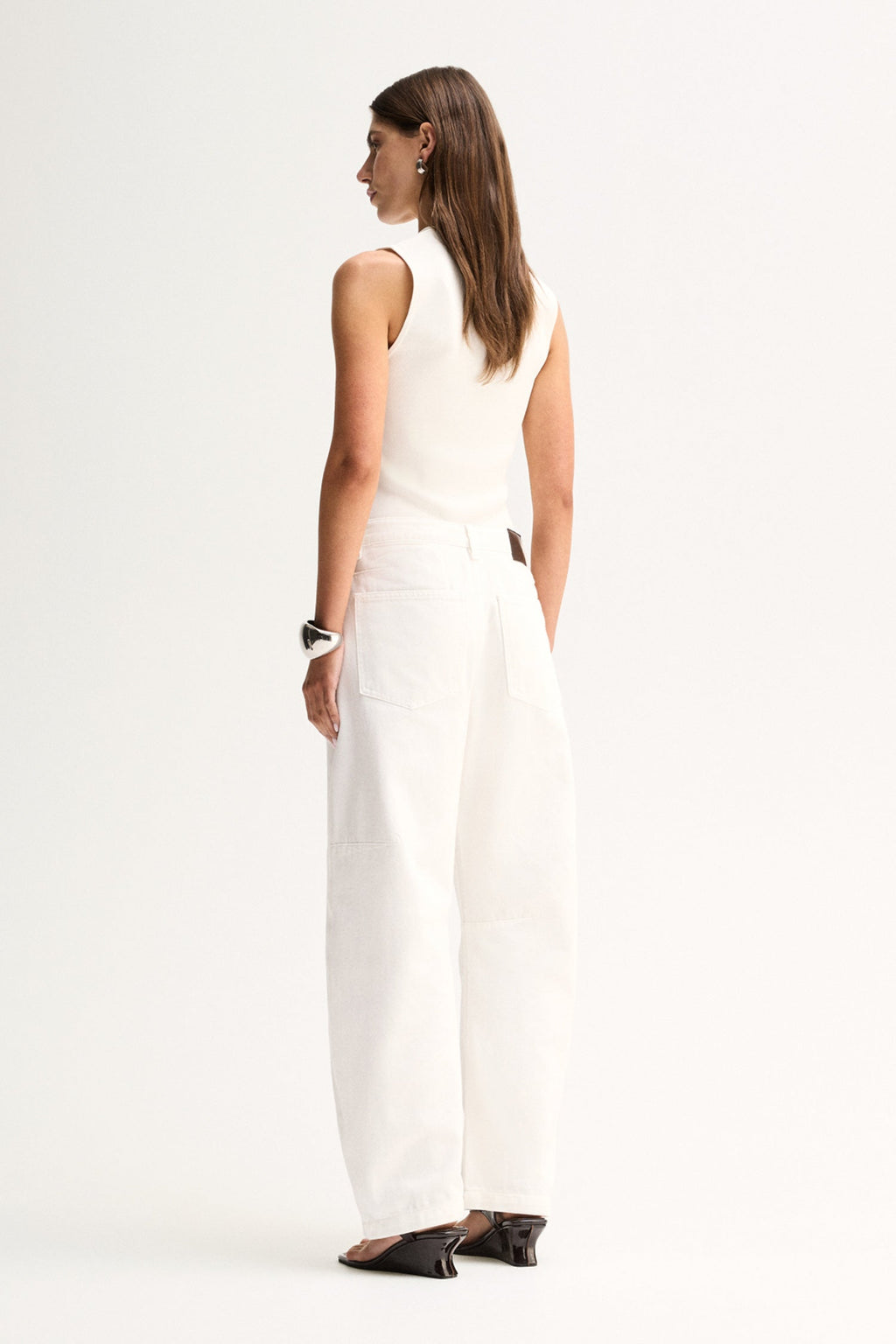 Mayfield Denim Pant in Ivory