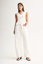 Mayfield Denim Pant in Ivory