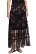 Mazzy Tiered Skirt in Kahlani