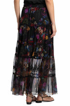 Mazzy Tiered Skirt in Kahlani
