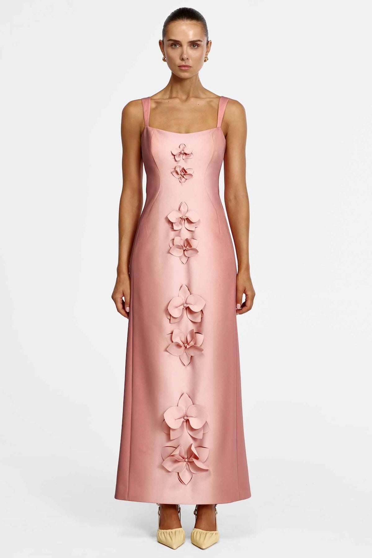 Medoral Maxi Dress in Rose Petal