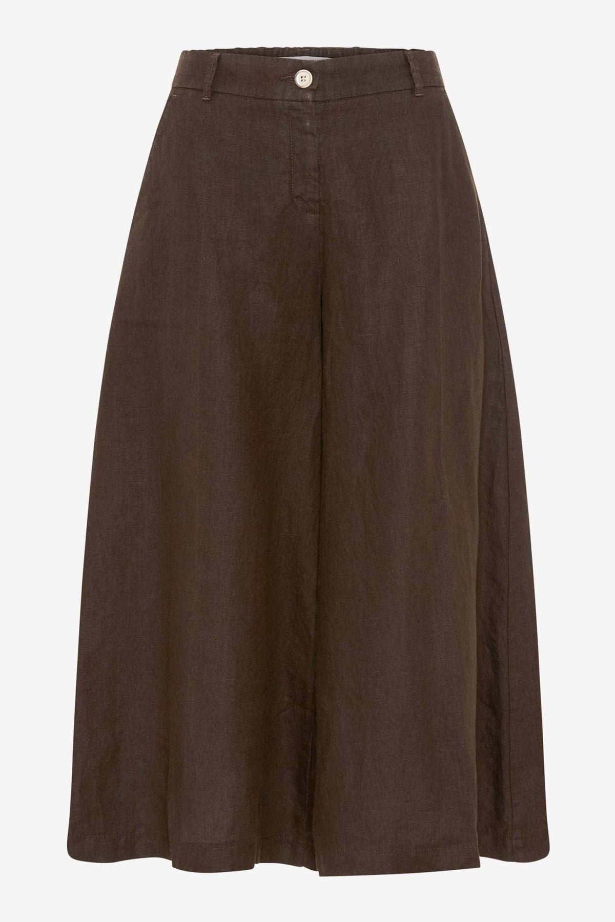 Melli S Extra Wide Leg Pant in Coffee