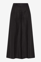 Melli S Wide Chino Pants in Black