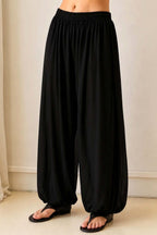 Miles Balloon Pant in Black