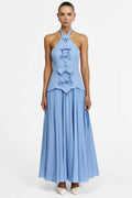 Milliken Maxi Dress in Deep Sky