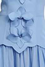 Milliken Maxi Dress in Deep Sky