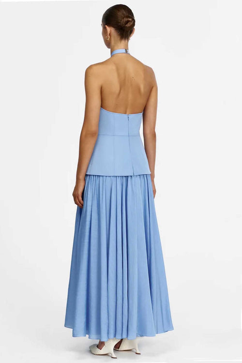 Milliken Maxi Dress in Deep Sky