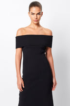 Monaco Off Shoulder Midi Dress | FINAL SALE
