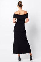 Monaco Off Shoulder Midi Dress | FINAL SALE