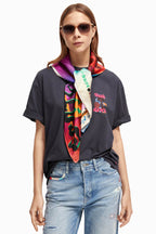 Music Map Scarf in Combo X | FINAL SALE
