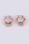 Nina Hoop Earring in Rose Gold Accessories Peter Lang 