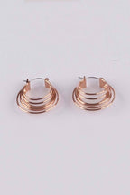 Nina Hoop Earring in Rose Gold Accessories Peter Lang 
