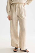 Noa High-Rise Wide Leg 30" Pants in Fog