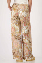 Lea Paisley Pants in Mocca