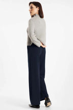 Palina Structure Jersey in Navy Blue
