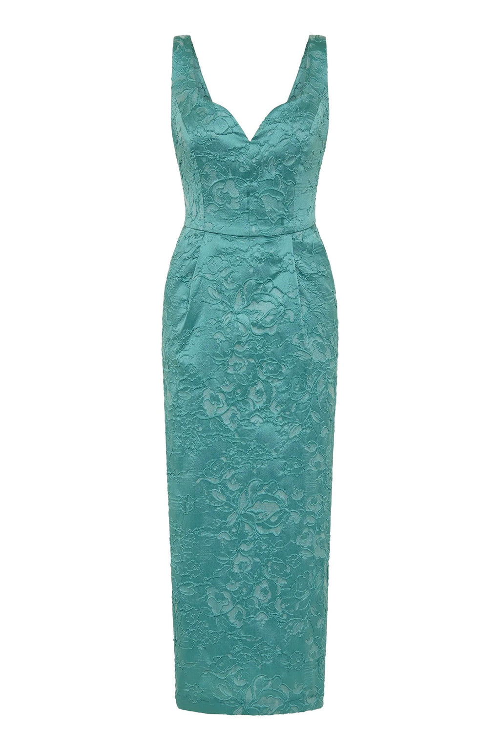 Philippa Shift Dress in Jade