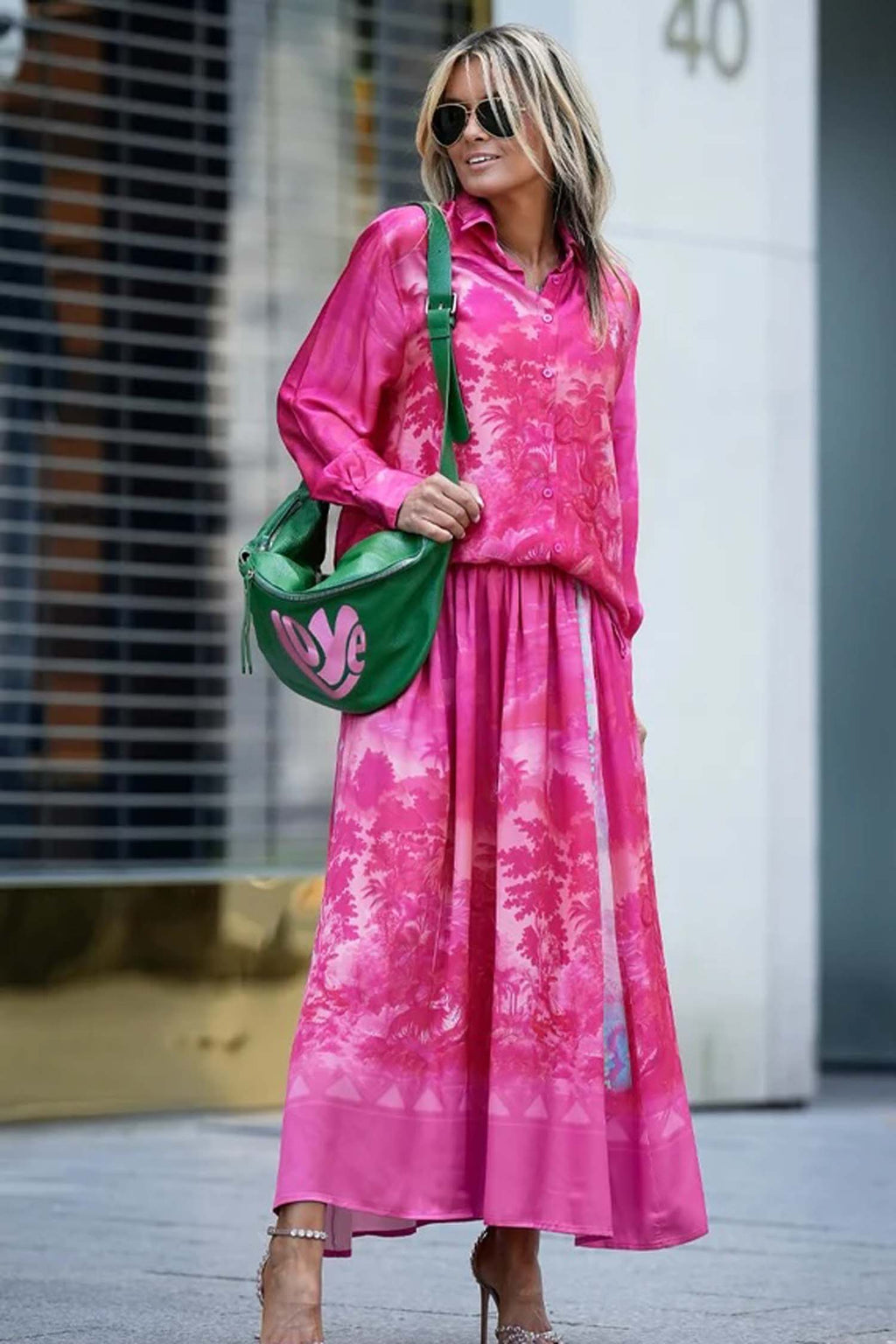Pink Glow Blouse