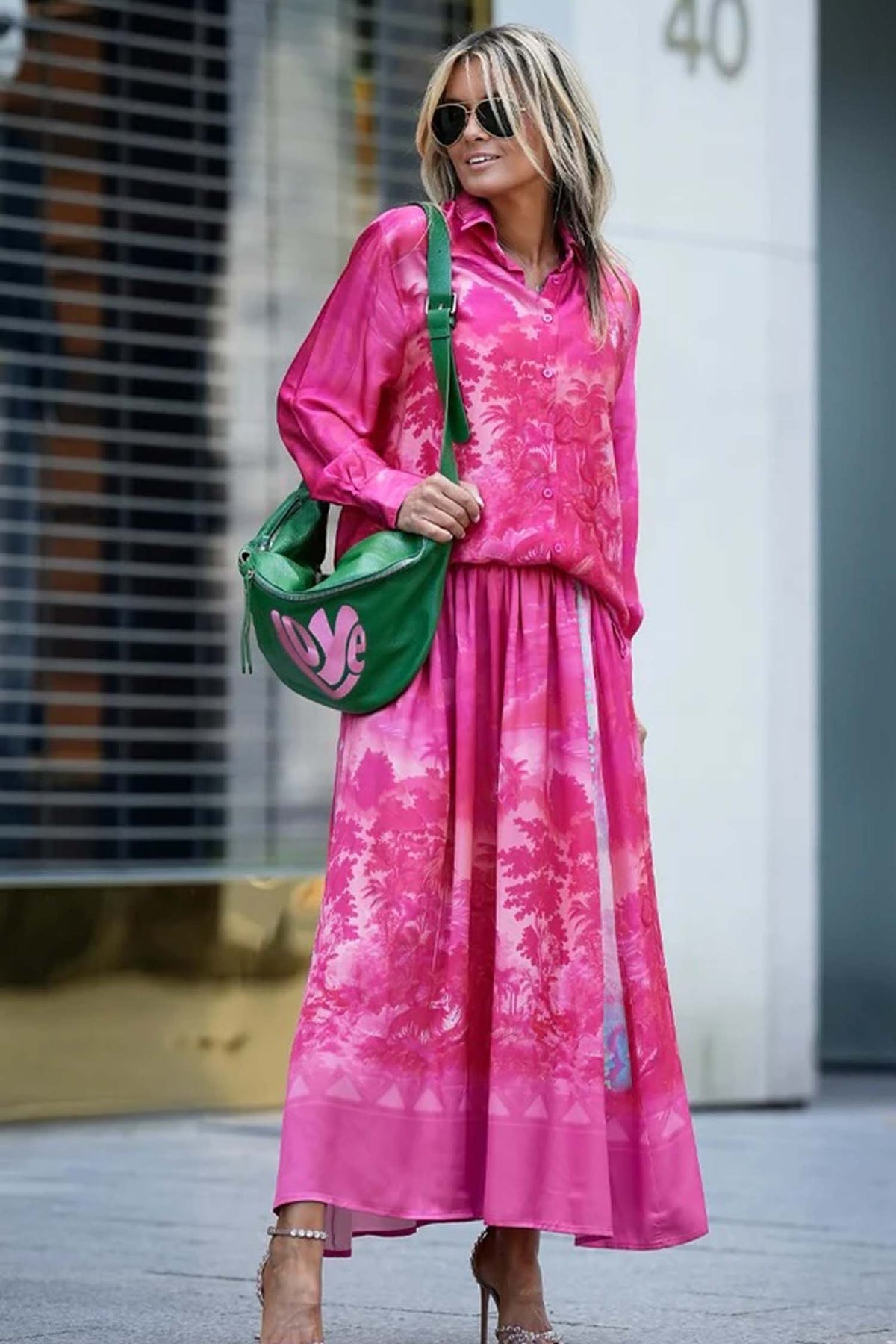 Pink Glow Blouse
