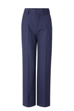 Pinstripes Straight Pants in Midnight Blue | FINAL SALE