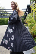 Pleating Weather Coat in Sparkle Like You Mean It