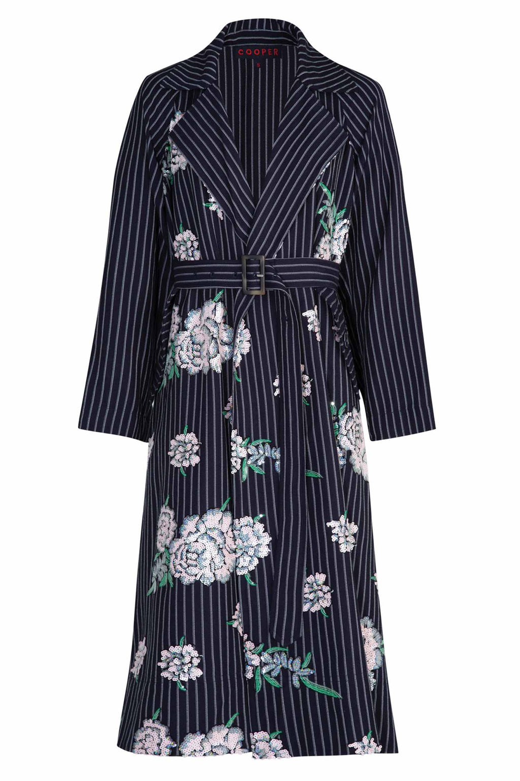 Pleating Weather Coat in Sparkle Like You Mean It