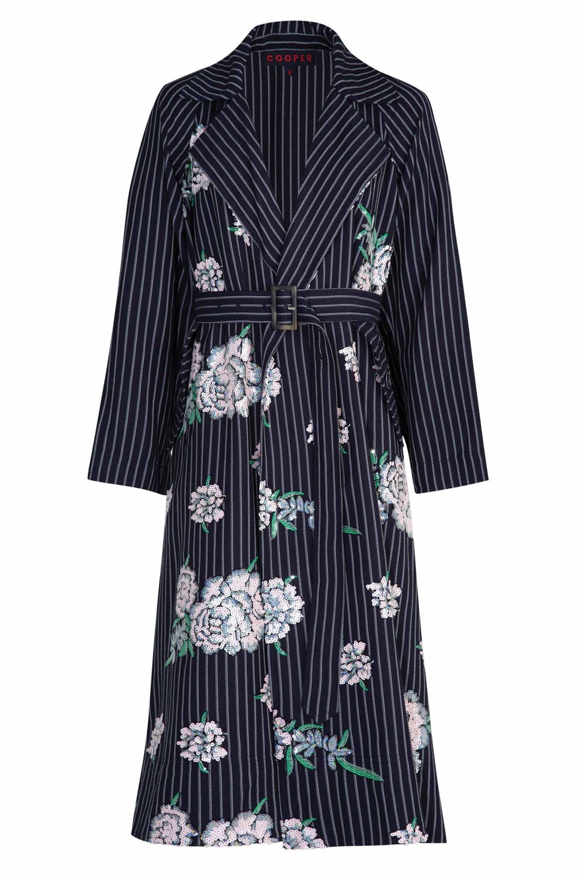 Pleating Weather Coat in Sparkle Like You Mean It