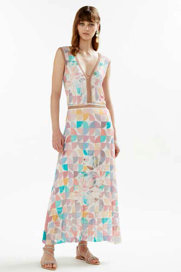 Pointelle Reversible Maxi Dress | FINAL SALE