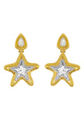 Portia Earrings in Mixed Metal