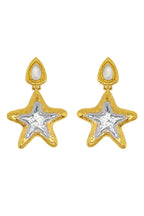 Portia Earrings in Mixed Metal