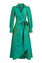 Portia Dress in Emerald