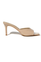 Preetence Patent Leather Heels in Latte