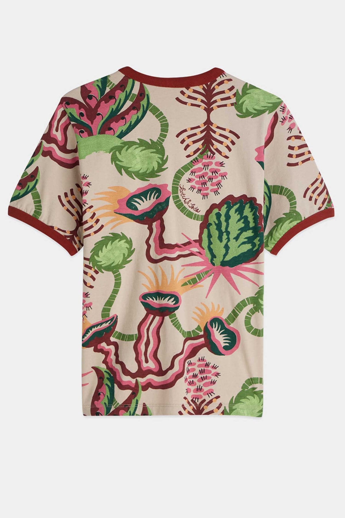 Printed Regular-Fit T-Shirt in Desert Floral Canyon Clay