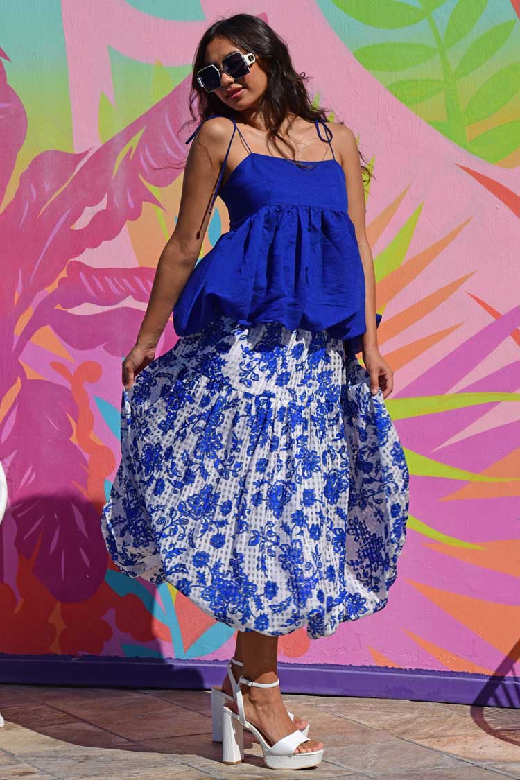 At Your Beck and Puff Ball Skirt | FINAL SALE