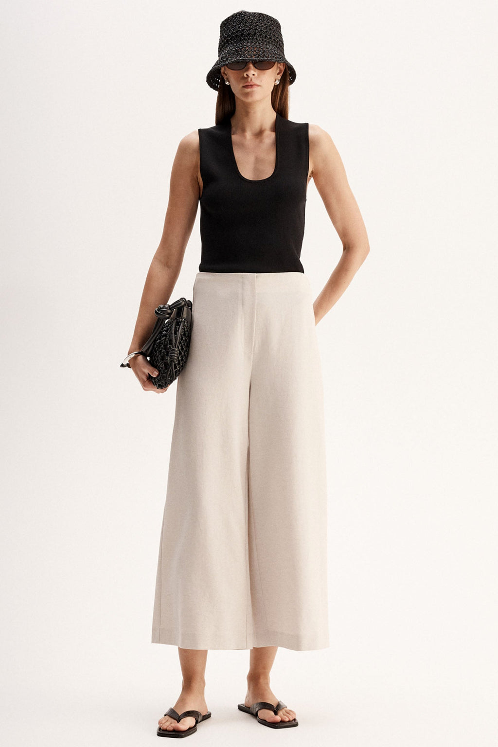 Raine Pant in Stone