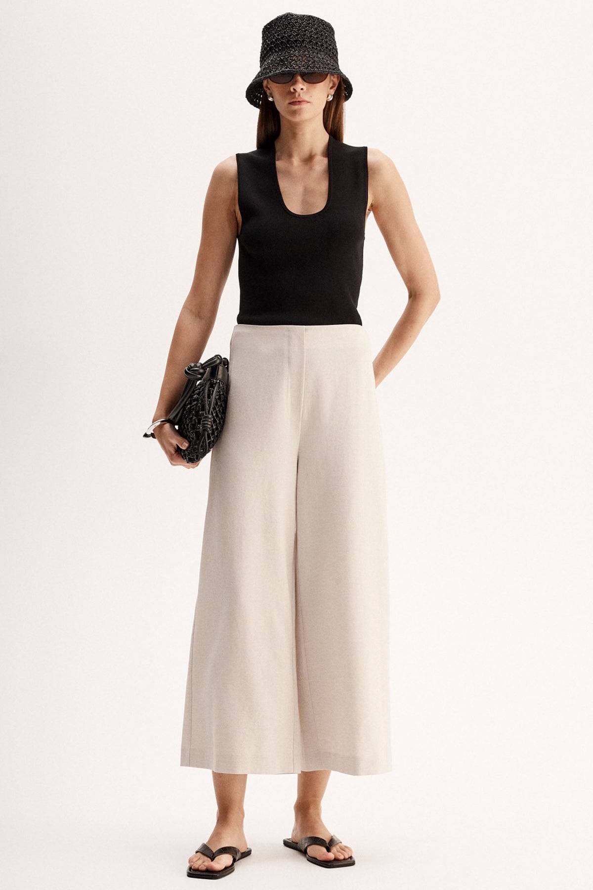 Raine Pant in Stone