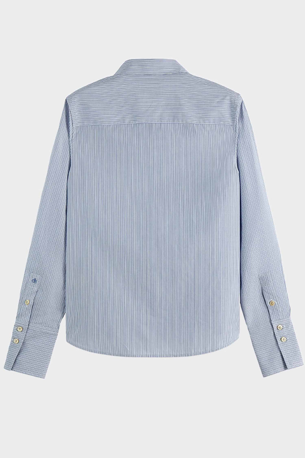 Regular Fit Poplin Shirt in Infinity Stripe